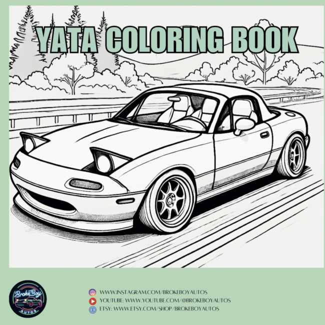 JDM Coloring Book